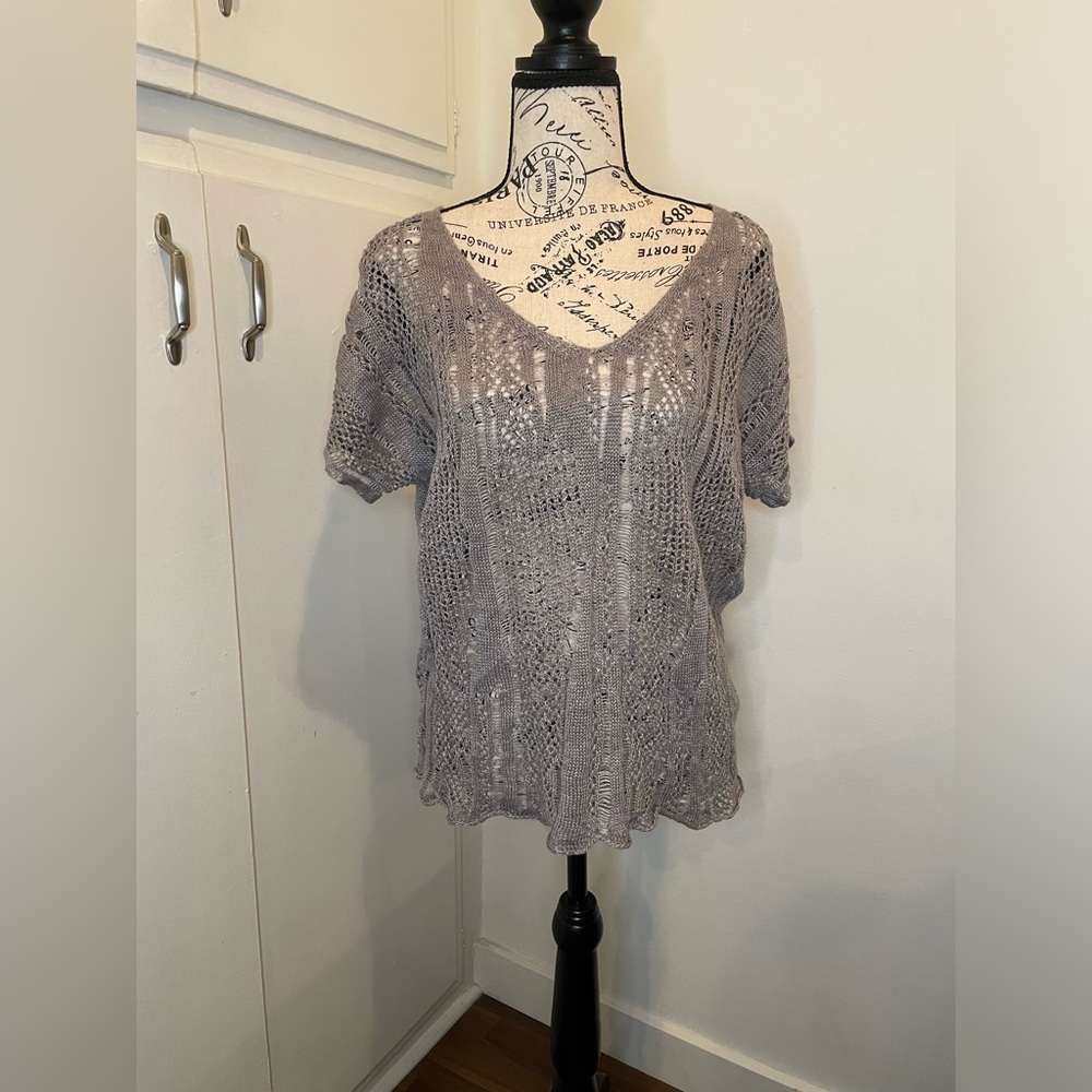 EILEEN FISHER Women's Grey Jumper